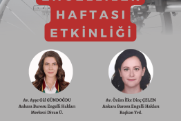 10-16 Mayıs Engelliler Haftası