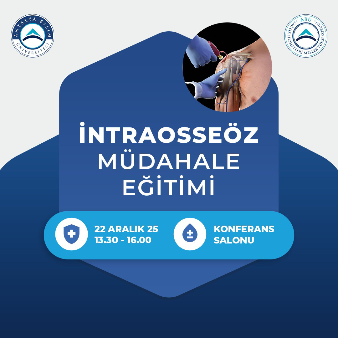 İntraosseöz Müdahale Eğitimi