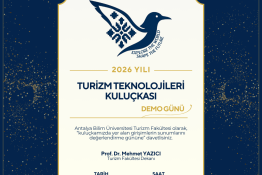 Turizm Teknolojileri Kuluçkası Demo Günü