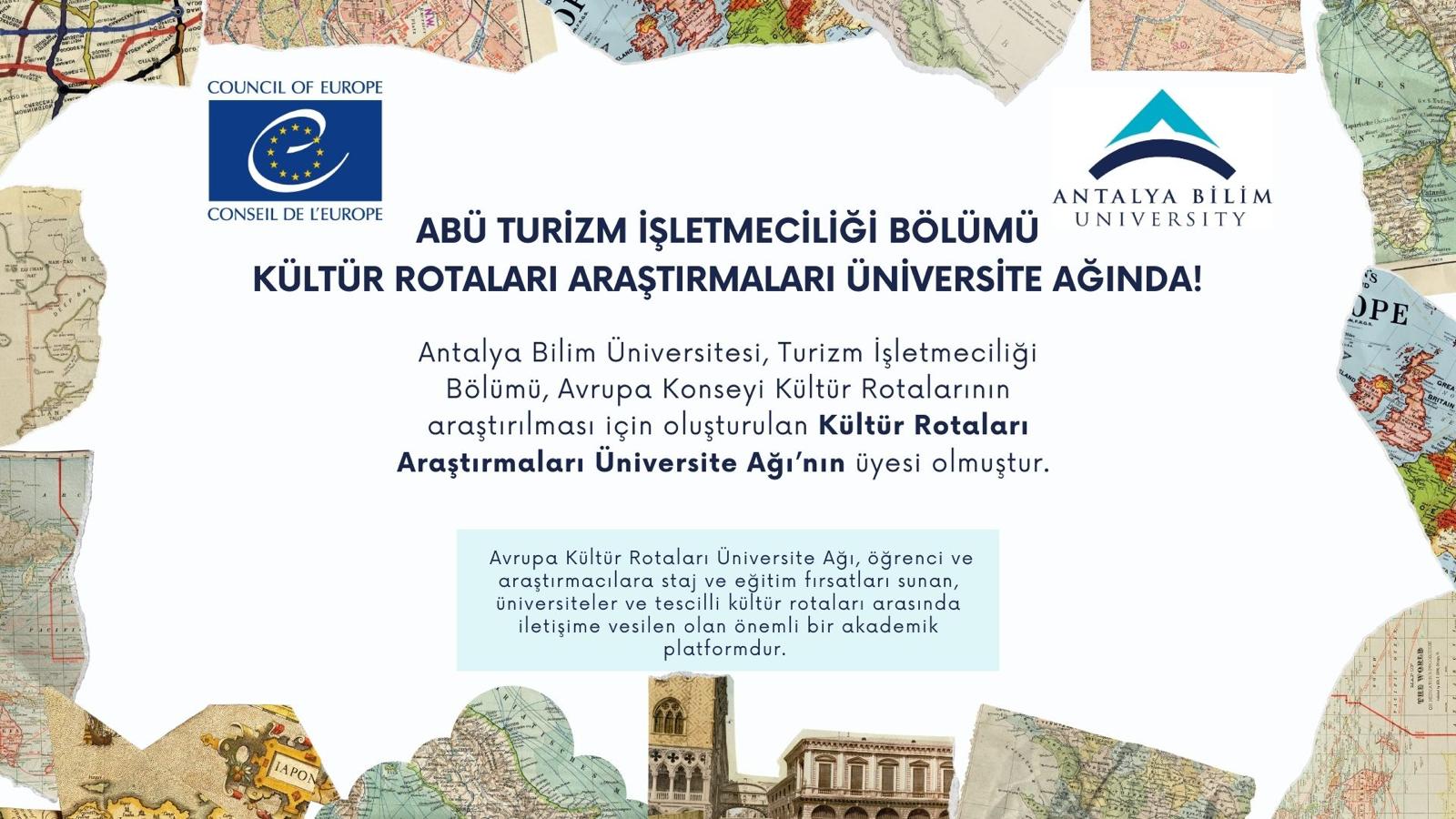 ABÜ TURİZM İŞLETMECİLİĞİ BÖLÜMÜ KÜLTÜR ROTALARI ARAŞTIRMALARI ÜNİVERSİTE AĞI’NDA