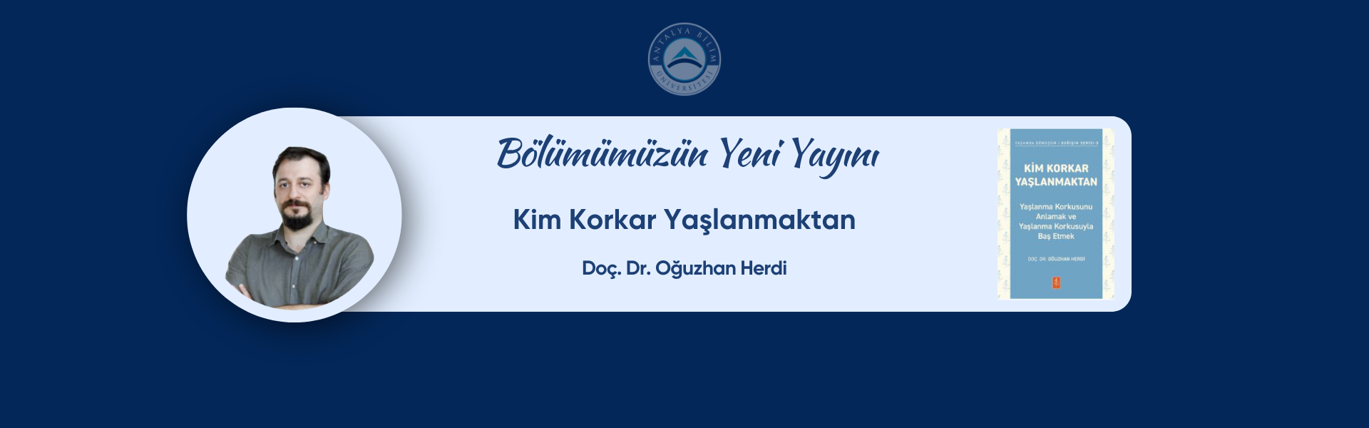 Bölümümüzün Yeni Yayını