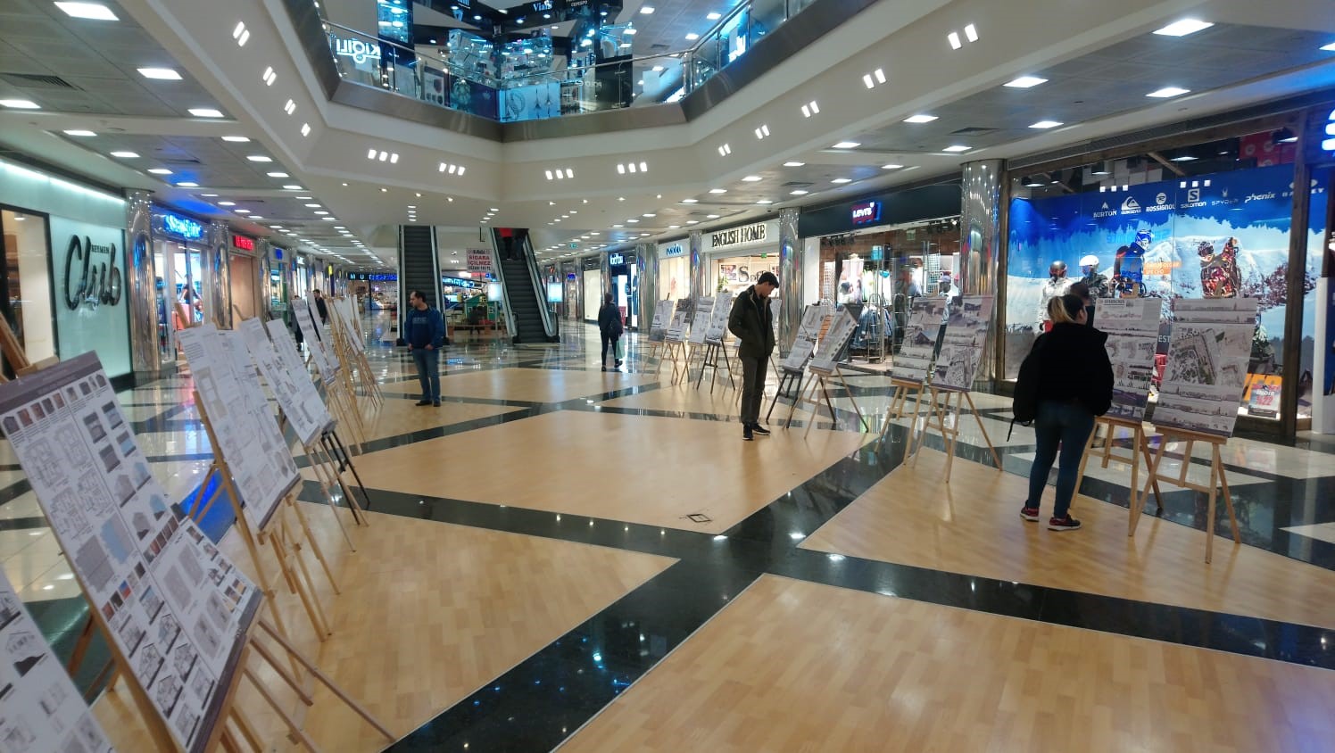 DEPARTMENT OF ARCHITECTURE 2019-2020 FALL SEMESTER EXHIBITION THIS TIME AT KONYAALTI MIGROS SHOPPING CENTER