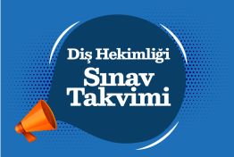 Diş Hekimliği Fakültesi 2025-2026 Bahar Dönemi Yıllık Derslerin Final Sınav Takvimi
