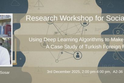 Eleventh Research Workshop for Social Scientists was Held on 3 December 2025