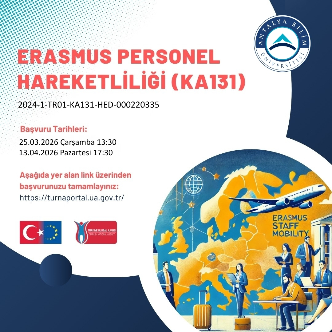 ERASMUS STAFF TRAINING AND TEACHING MOBILITY CALL FOR APPLICATIONS