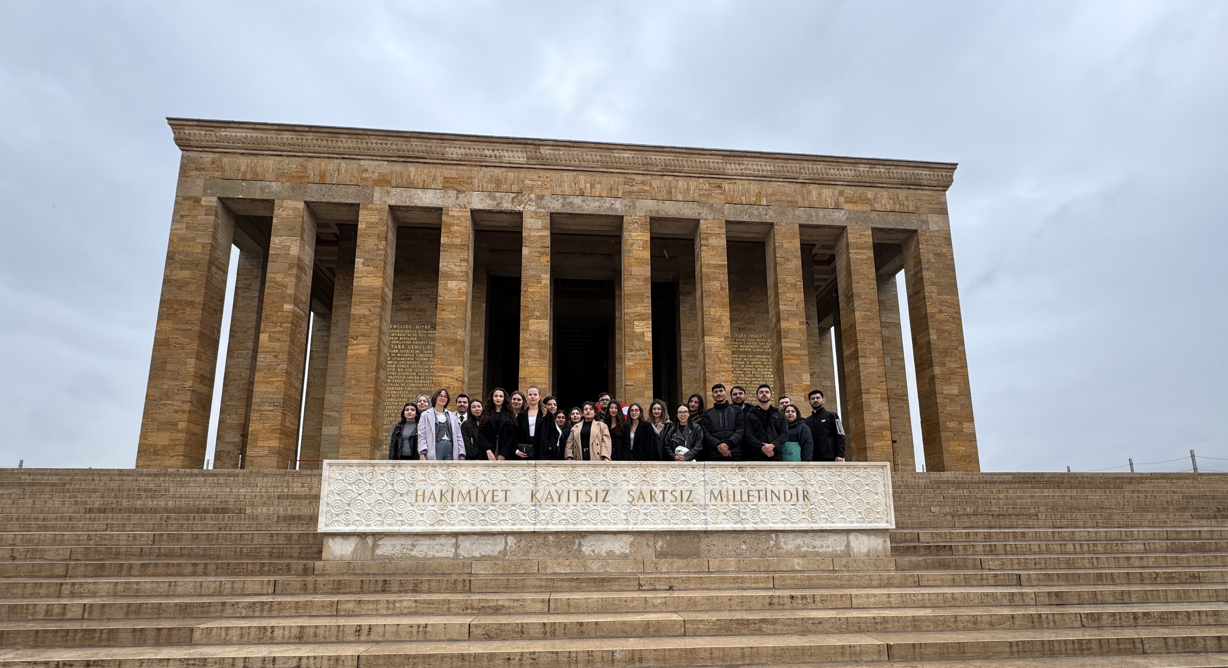 Faculty Students in Ankara: Visits to the Grand National Assembly, Anıtkabir, National Library, and the Ministry of Foreign Affairs