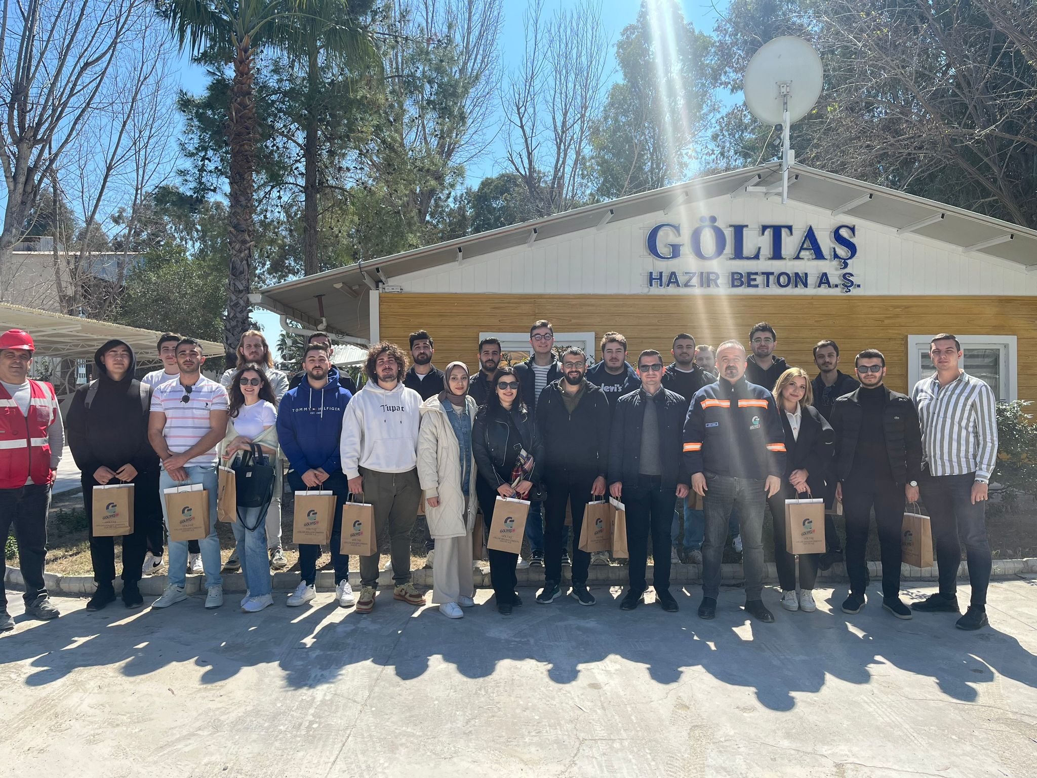 Göltaş Hazır Beton Tesisleri’ni Ziyaret