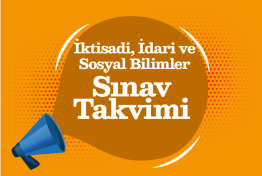İİSBF 2025-2026 Bahar Dönemi Final Sınav Takvimi