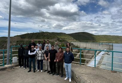 İnşaat Mühendisliği Bölümü Teknik Gezi - Naras Barajı