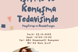İşitme ve Konuşma Tedavisinde Fizyoterapi ve Rehabilitasyon