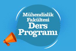 Mühendislik ve Doğa Bilimleri Fakültesi 2023-2024 Yaz Okulu Ders Programı