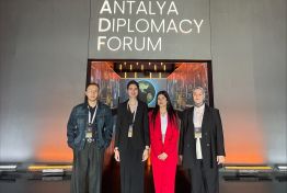 Öğrencilerimiz 4. Antalya Diplomasi Forumu’na Katıldı.