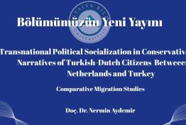 Öğretim Üyemizin Makalesi Yayımlandı