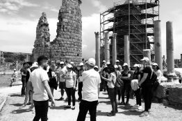 Perge Antik Kenti'ne düzenlenen geziye katıldık
