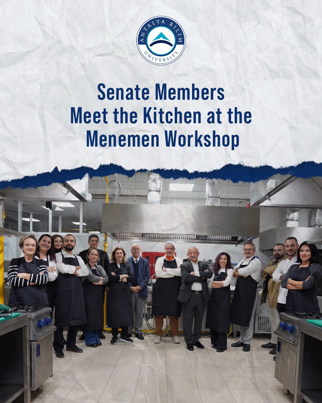 Senate Members Meet the Kitchen at the Menemen Workshop