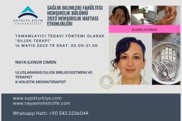 TAMAMLAYICI TEDAVİLERİN YENİ GÖZDESİ: SUJOK TERAPİ
