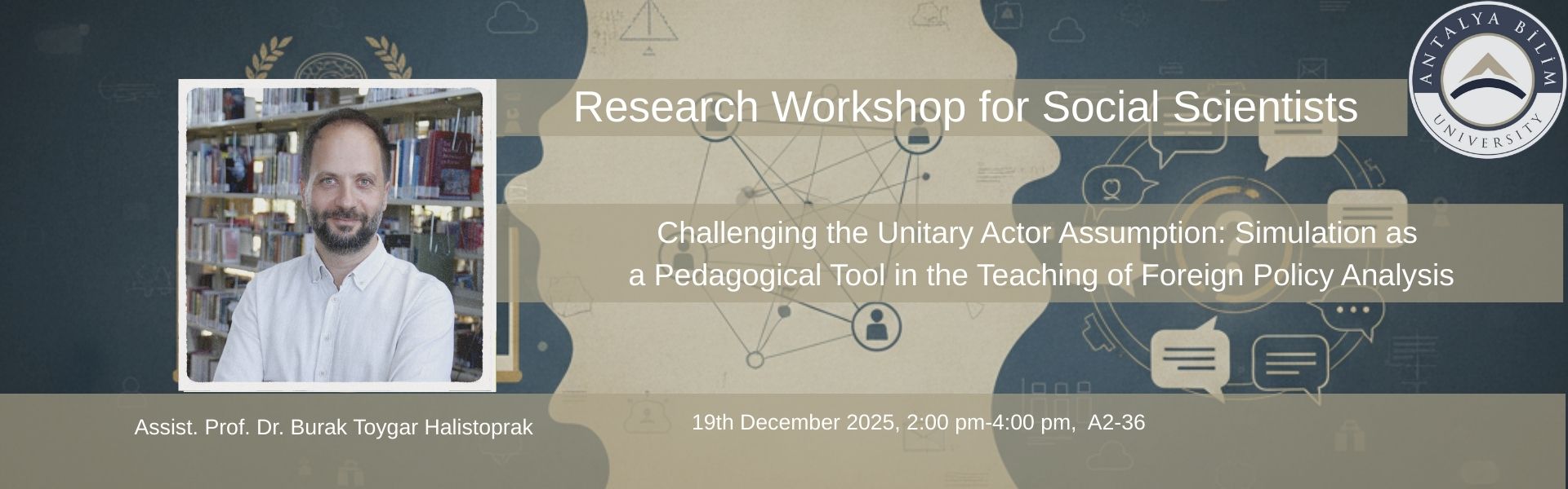 The 12th Research Workshop for Social Scientists was Held on 19 December 2025