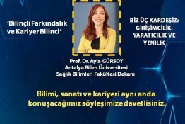 Tübitak Bilim Söyleşileri "Bilinçli Farkındalık ve Kariyer Bilinci"