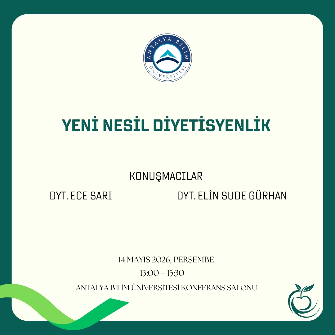 Yeni Nesil Diyetisyenlik